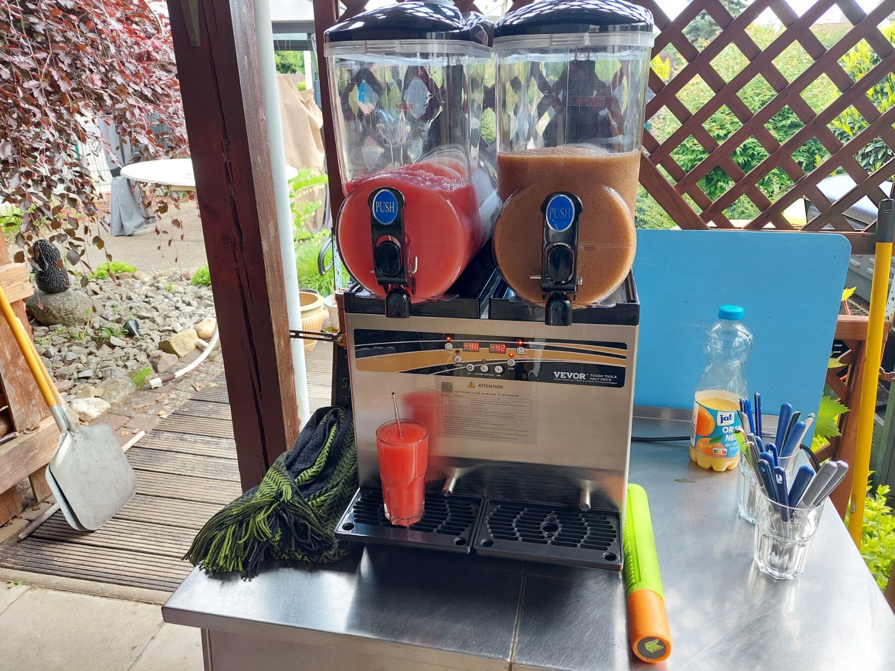 Slush-Maschine 2 × 15 Liter